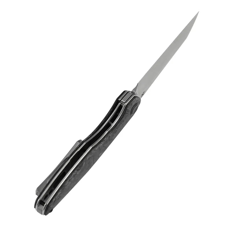 Kansept Halide S35VN Dark Matter Glow Fatcarbon EDC Knife | Blade City