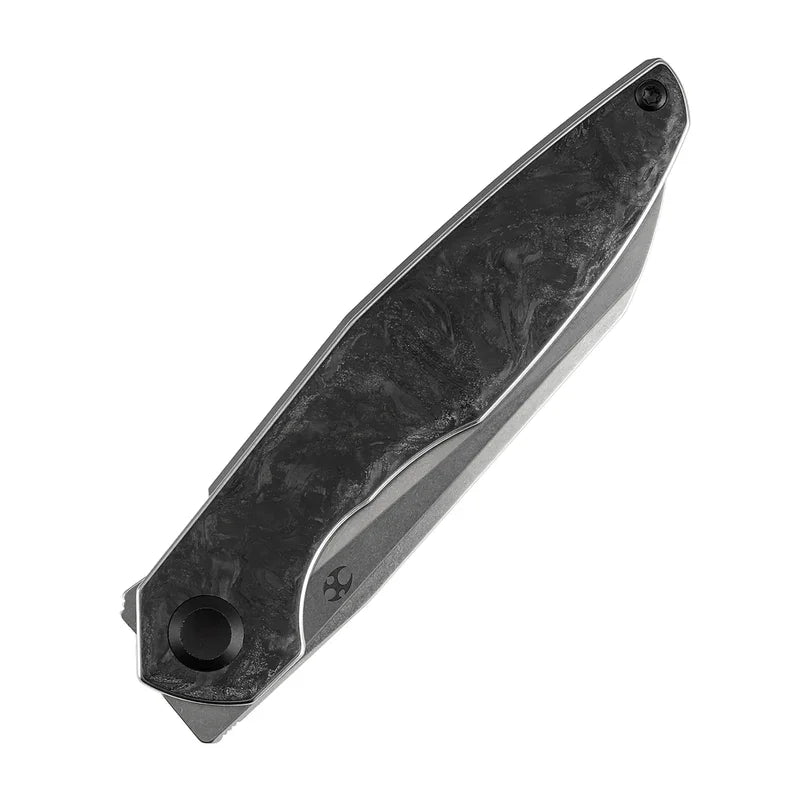 Kansept Halide S35VN Dark Matter Glow Fatcarbon EDC Knife | Blade City