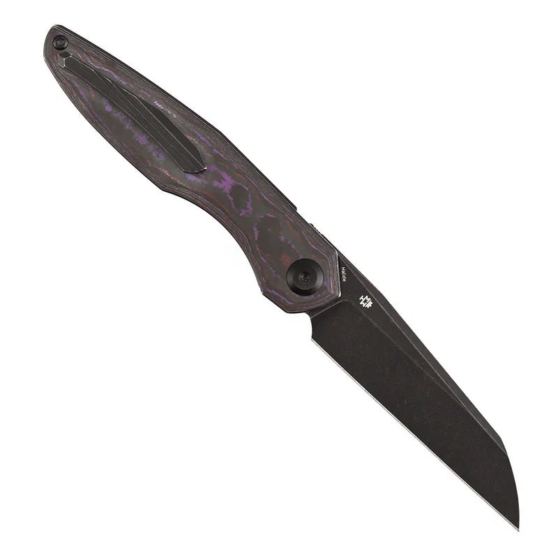 Kansept Halide S35VN Purple Haze Fatcarbon EDC Knife | Blade City