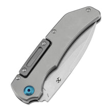 Kansept Hazard K1104H1 – CPM-S35VN Blade, Stonewashed Titanium