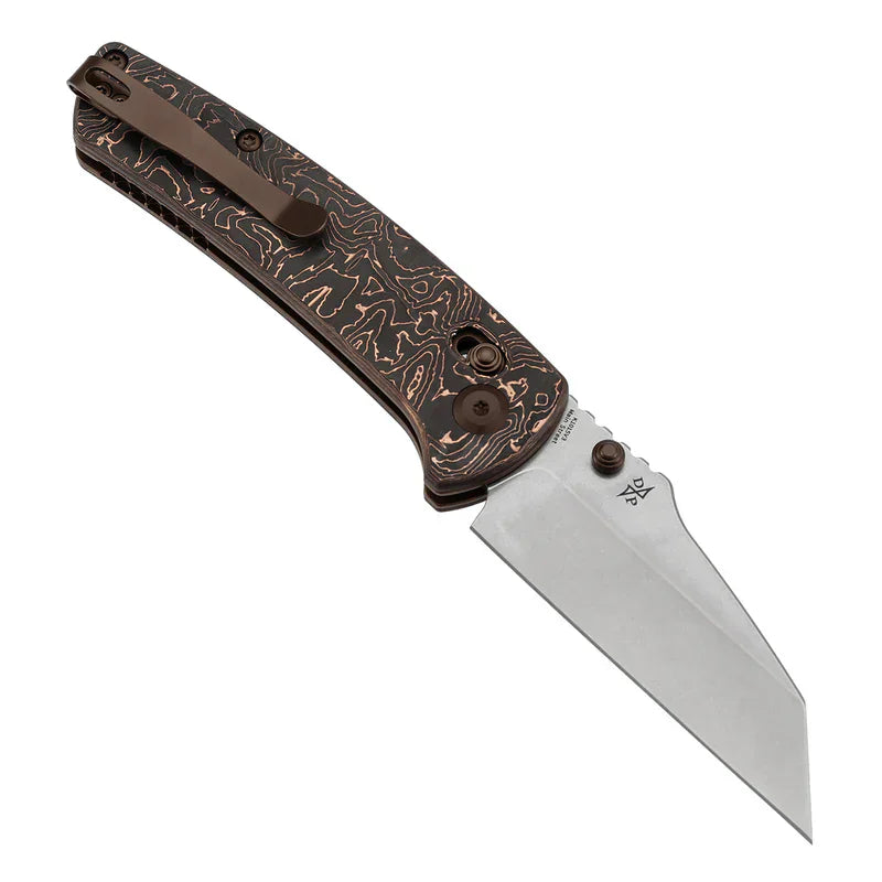 Kansept Main Street – S35VN Wharncliffe, Copper Carbon Fiber