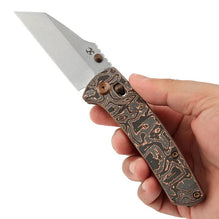 Kansept Main Street – S35VN Wharncliffe, Copper Carbon Fiber