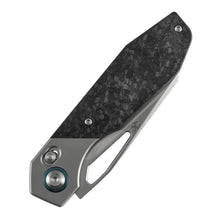 Kansept QTRO Crossbar Lock Knife | ELMAX Titanium Carbon Fiber EDC
