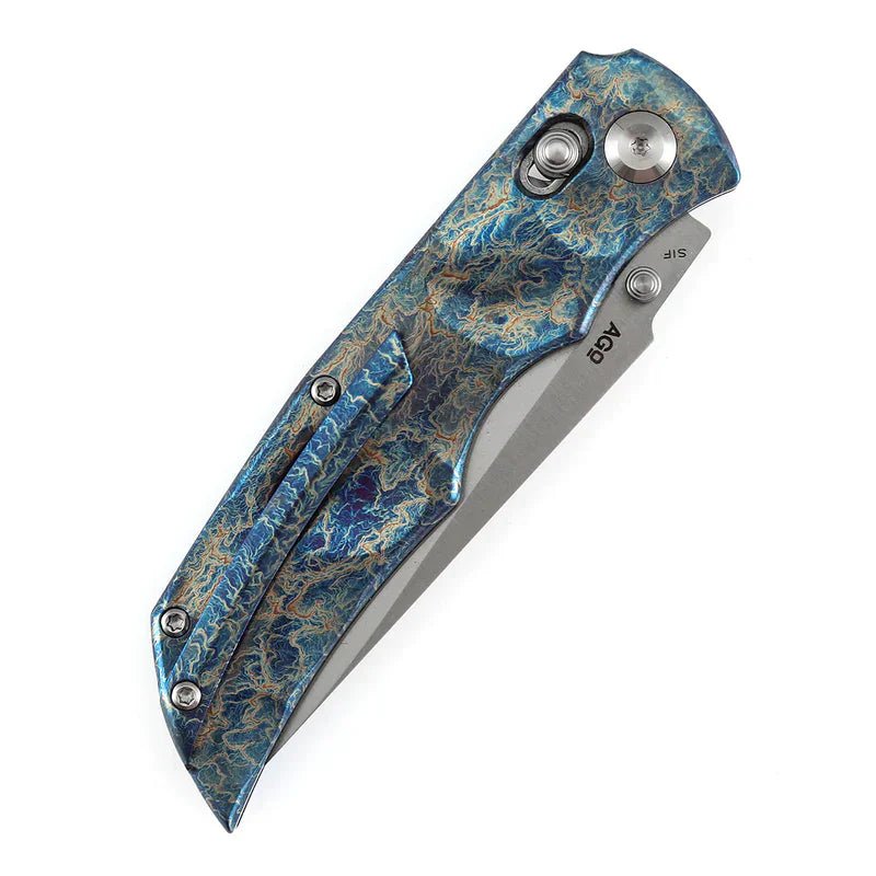 Kansept SIF Crossbar Lock Knife | S35VN Titanium EDC Folder