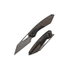 Kansept STRIP 80's Camo Carbon Fiber Damascus Knife | Frame Lock EDC