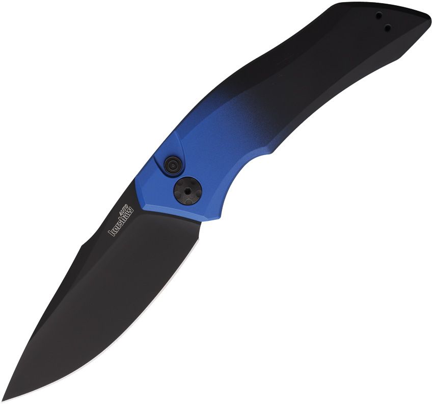 Kershaw Auto Launch 1 - Magnacut / Blue Black Gradient Aluminum Handles - Blade City