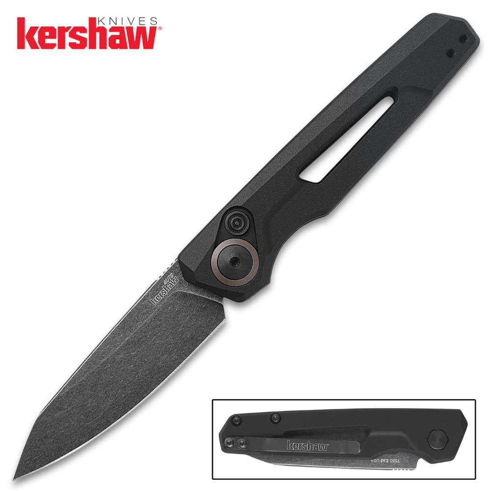 Kershaw Launch 11 Automatic Knife Black Aluminum (2.75