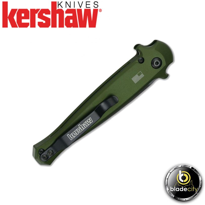 Kershaw Launch 8 Automatic Knife - Olive - Blade City