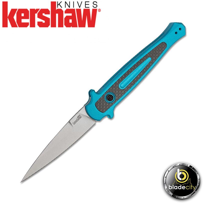 Kershaw Launch 8 Automatic Knife - Teal - Blade City