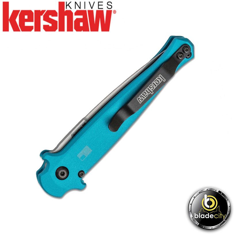 Kershaw Launch 8 Automatic Knife - Teal - Blade City