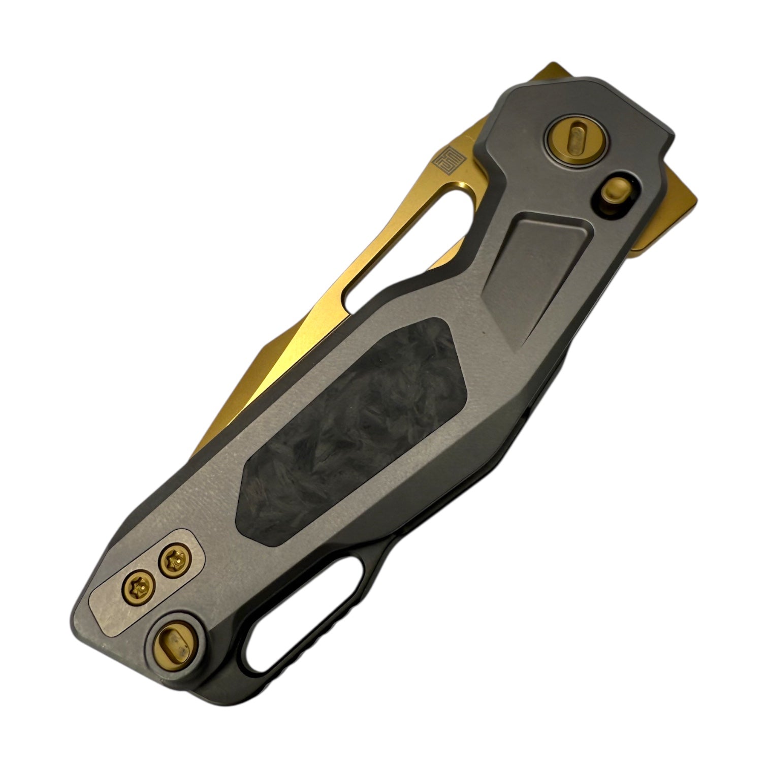 Ketuo Mini Griffin – Blade City Exclusive | Gold M390 Blade, DLC Body (Limited 50)