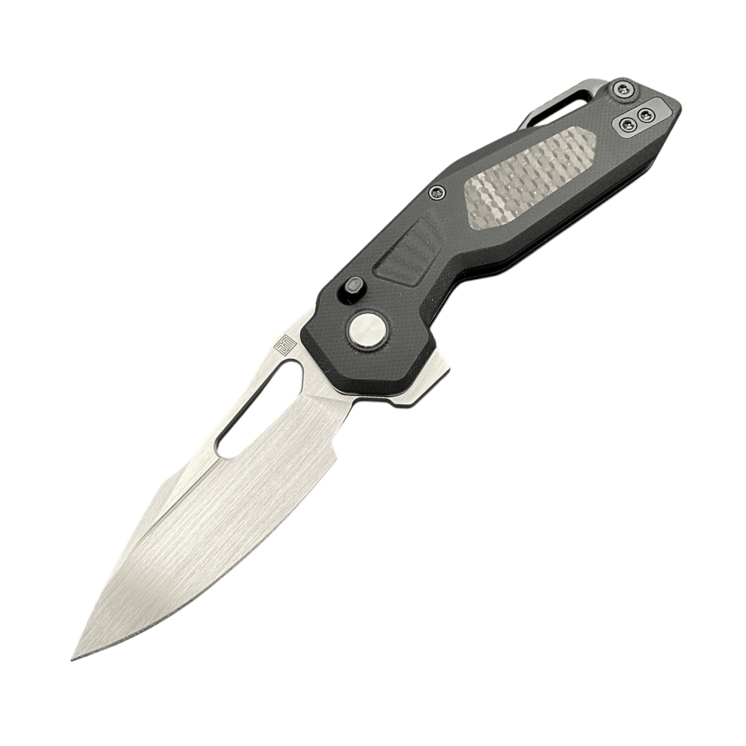 KETUO Mini Griffin G10 – 14C28N Blade, Button Liner Lock, Titanium Clip
