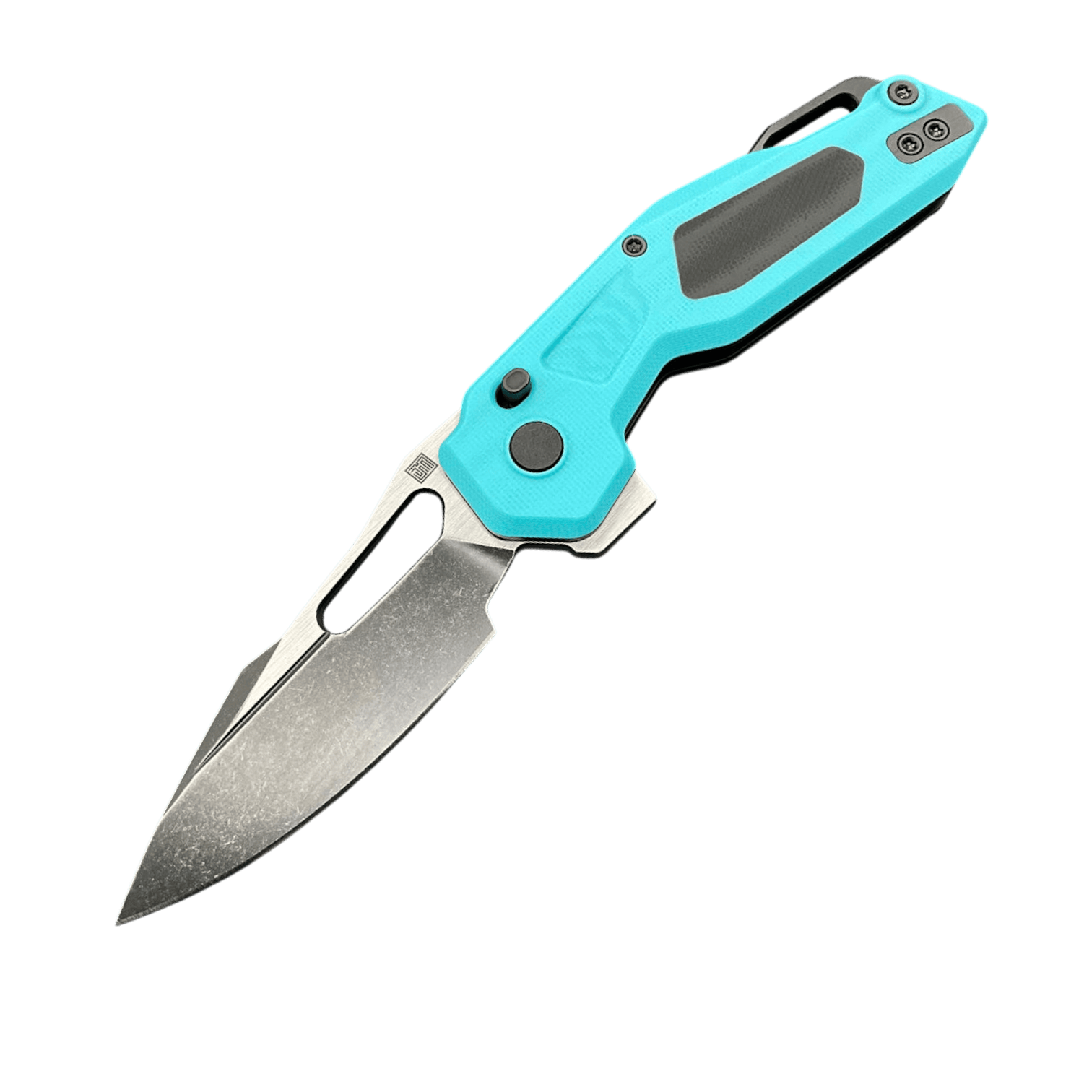 KETUO Mini Griffin G10 – 14C28N Blade, Button Liner Lock, Titanium Clip