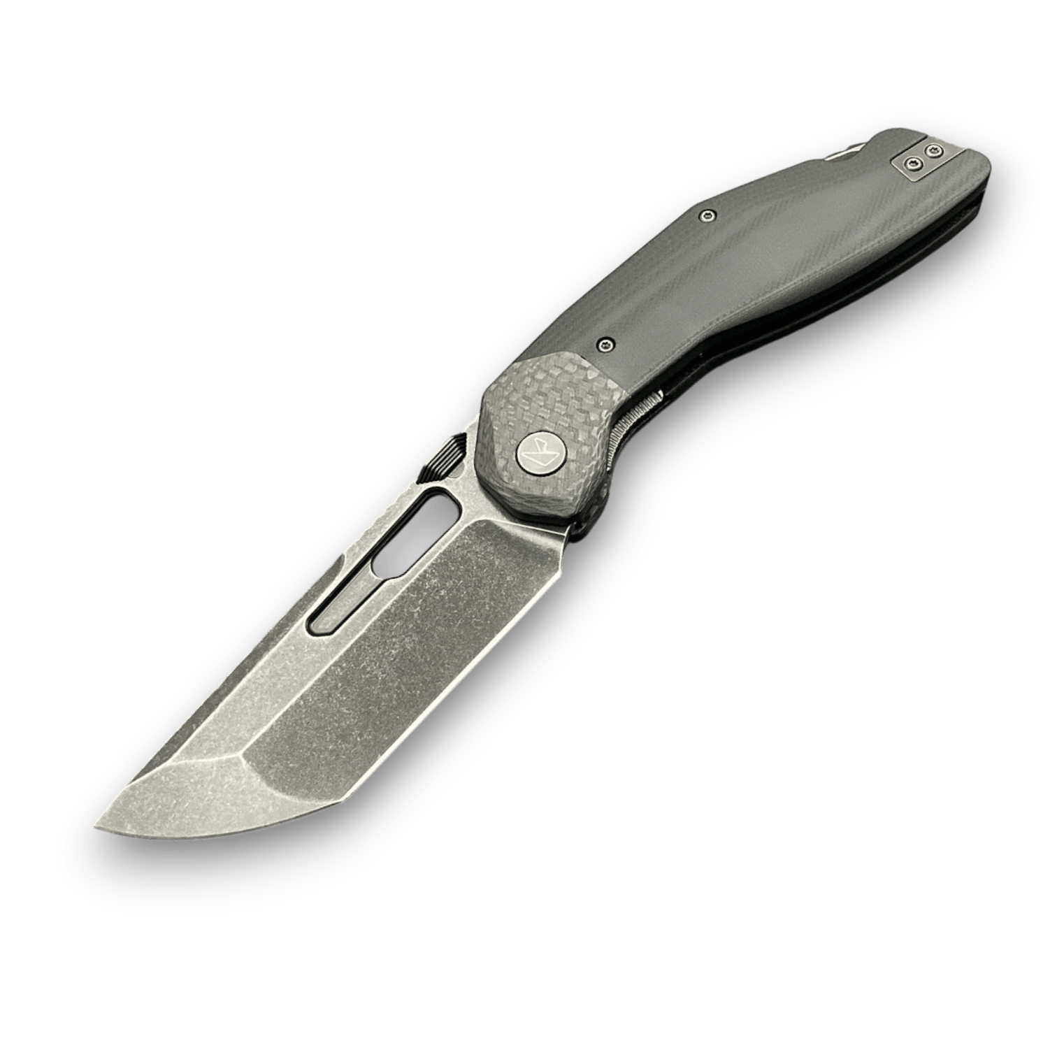 Ketuo Yakuza G10 Folding Knife – 14C28N Blade, Carbon Fiber Bolster, Liner Lock