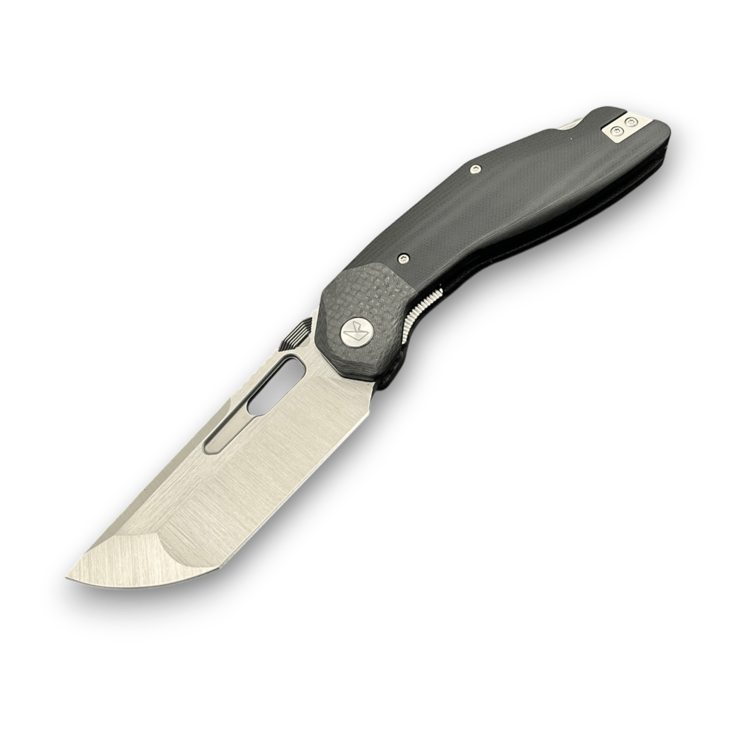 Ketuo Yakuza G10 Folding Knife – 14C28N Blade, Carbon Fiber Bolster, Liner Lock