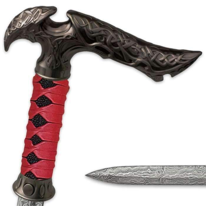 Kit Rae Axios Damascus Sword Cane