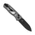 Kizer Azo Drop Bear Clutch Lock Knife – Nitro-V Blade, Black Polymer Handle