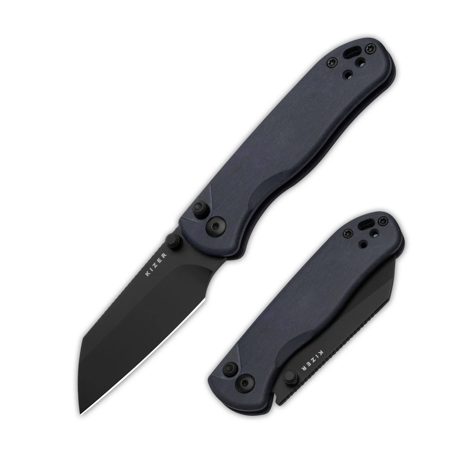 Kizer Drop Bear 2 Blue Canyon Richlite | Nitro-V Blade | V3619-2CS1