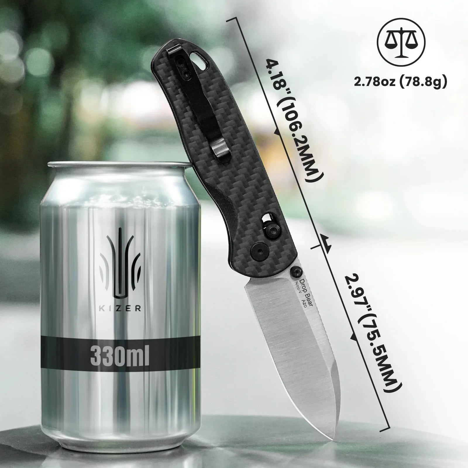 上品スタイル Kizer Drop 2.97 – V3619A3 Bear テント・タープ