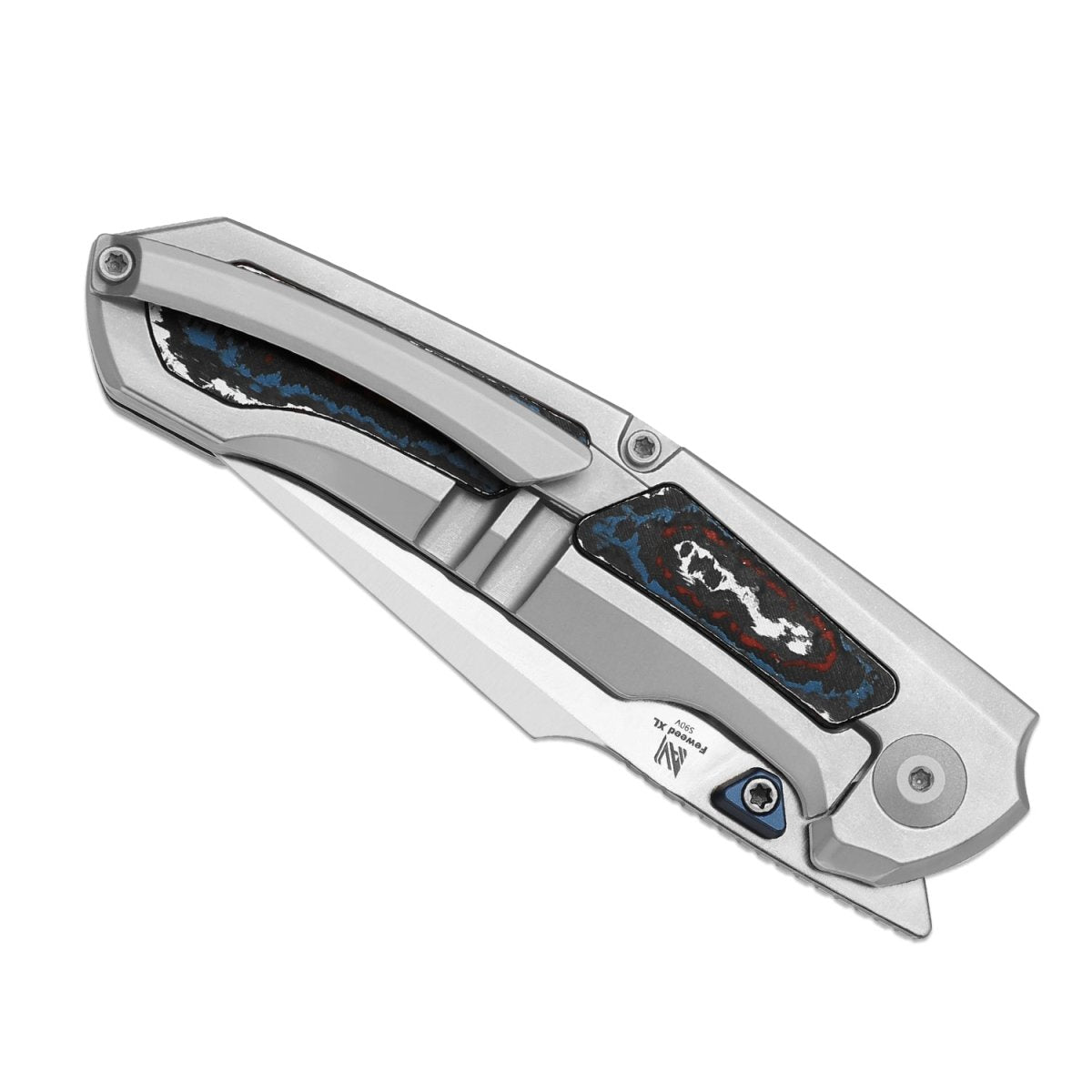 Kizer Feweed XL S90V Nebula Fat Carbon Titanium Knife - Blade City