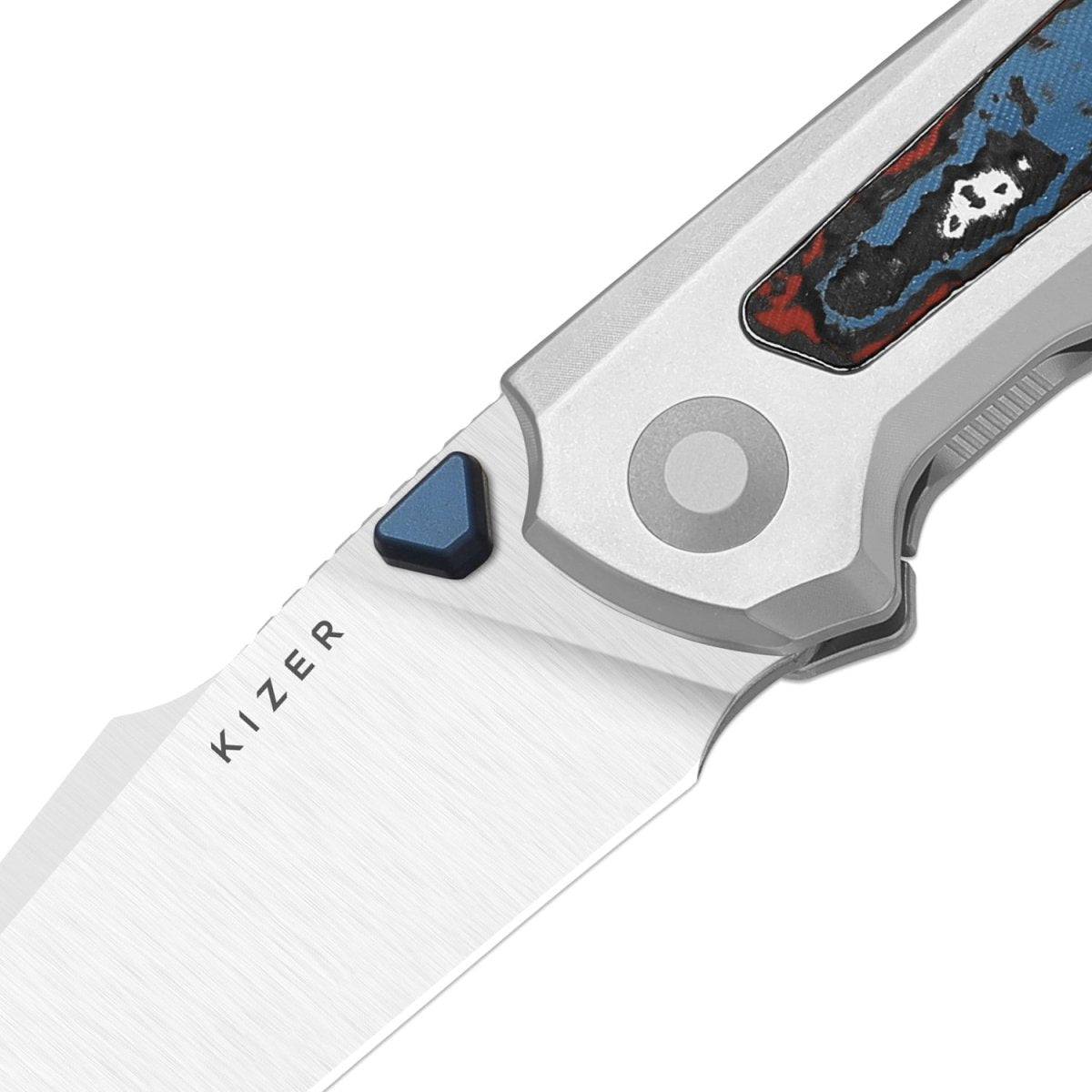 Kizer Feweed XL S90V Nebula Fat Carbon Titanium Knife - Blade City