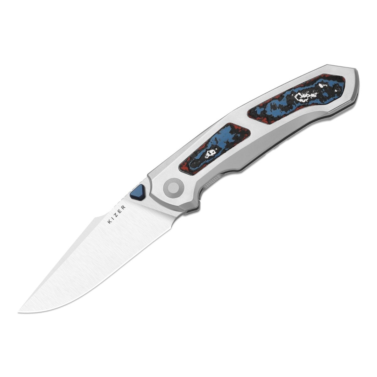 Kizer Feweed XL S90V Nebula Fat Carbon Titanium Knife - Blade City