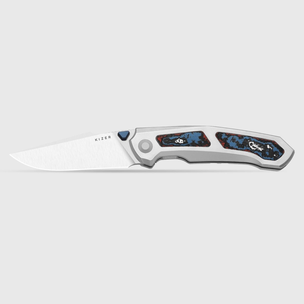 Kizer Feweed XL S90V Nebula Fat Carbon Titanium Knife - Blade City
