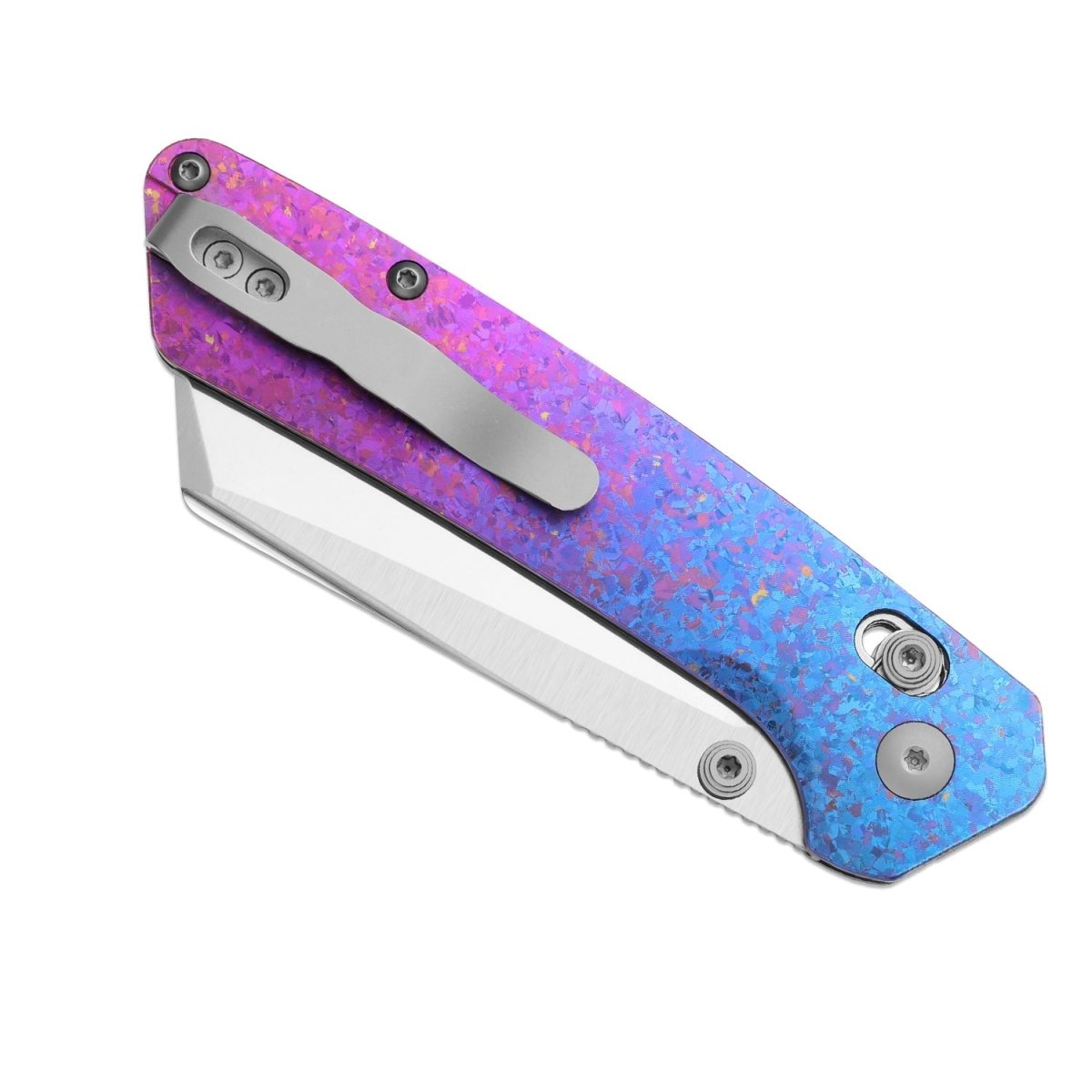 Kizer Madrac CL AirTi K3693ACS2 Folding Knife – M390 & Crystallized Titanium - Blade City
