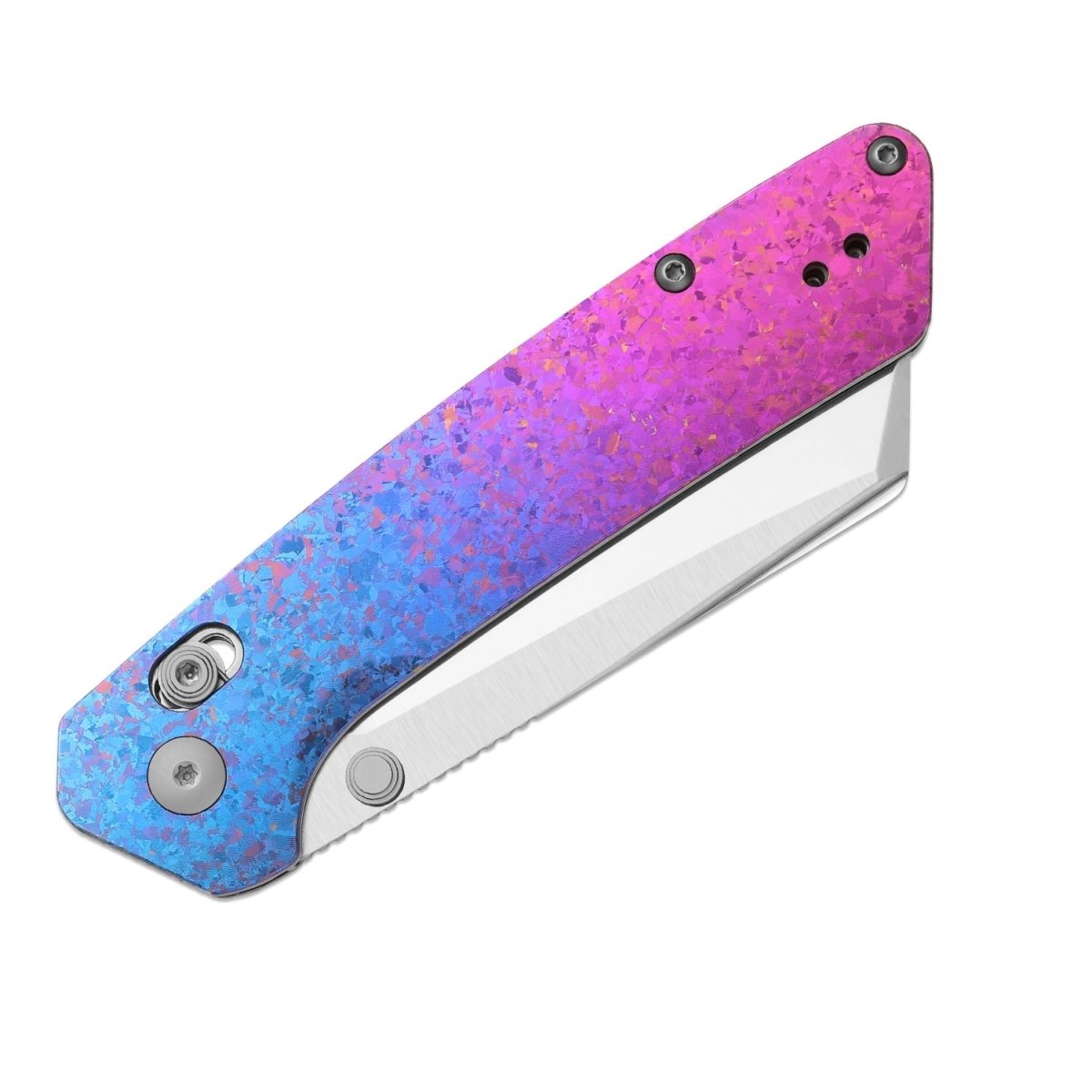 Kizer Madrac CL AirTi K3693ACS2 Folding Knife – M390 & Crystallized Titanium - Blade City