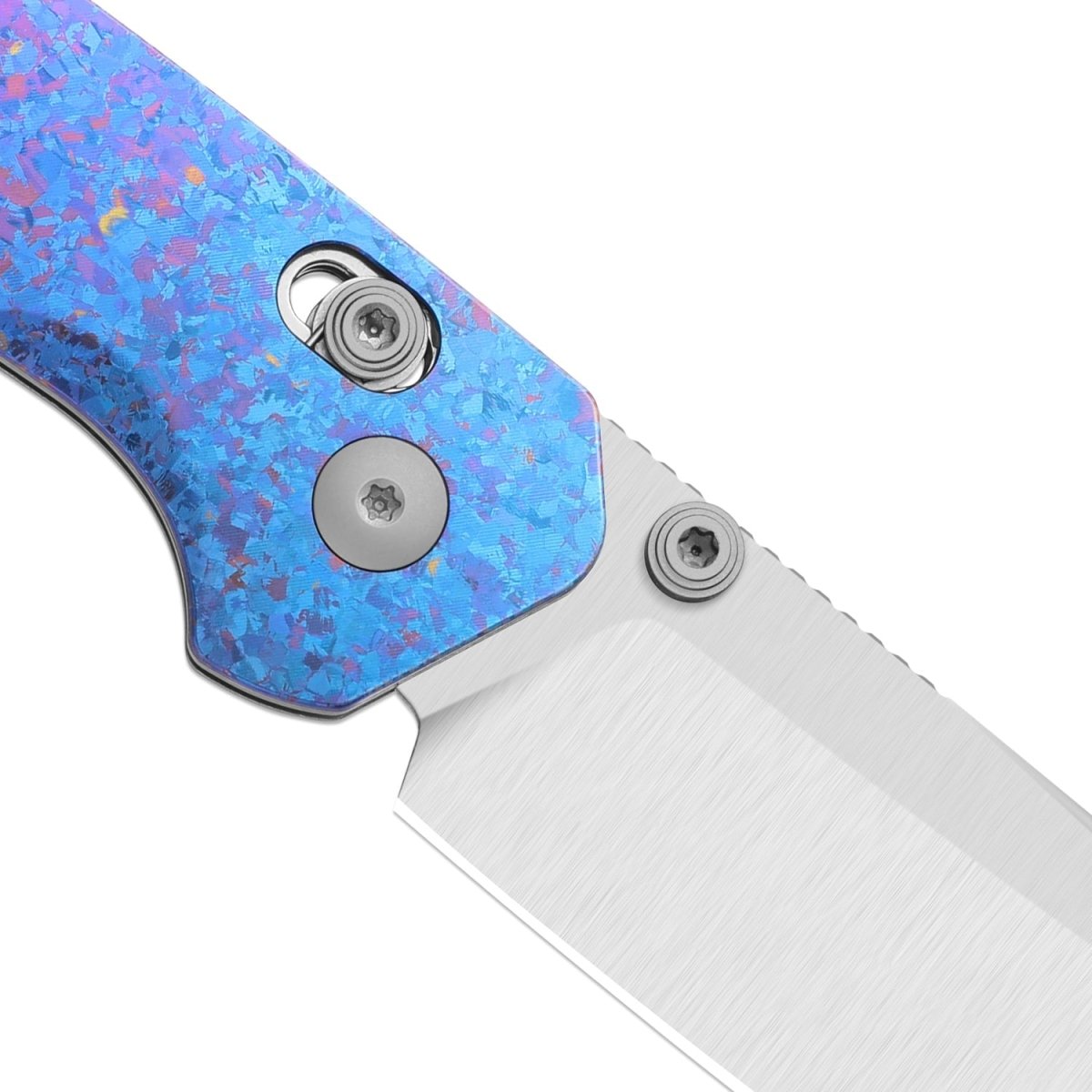 Kizer Madrac CL AirTi K3693ACS2 Folding Knife – M390 & Crystallized Titanium - Blade City