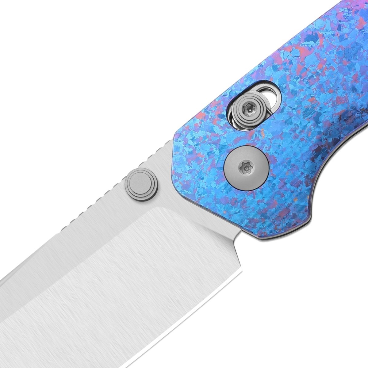 Kizer Madrac CL AirTi K3693ACS2 Folding Knife – M390 & Crystallized Titanium - Blade City