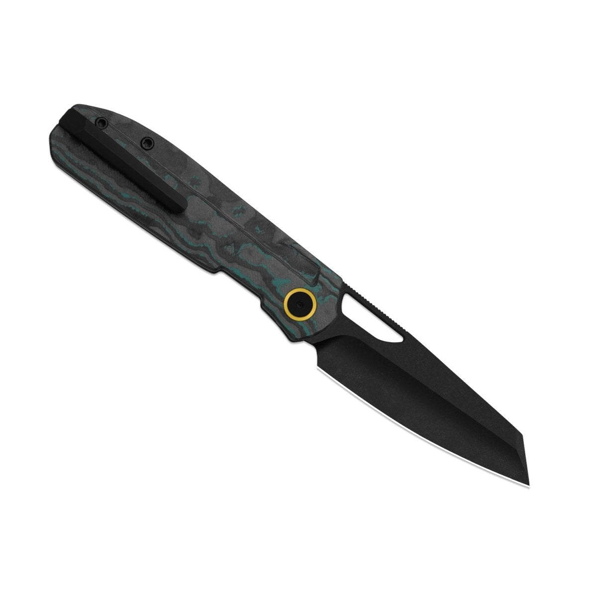 Kizer Mash Ki3699BSA3 – M390 Shipwreck CamoCarbon Folding Knife - Blade City