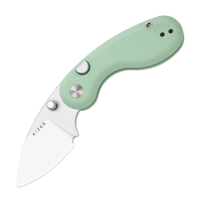Kizer Microbe V2742A4 – 14C28N Blade & G10 Handle EDC Knife