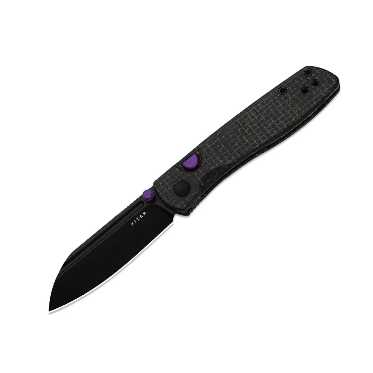 Kizer Renissance Knife | N690 Sheepsfoot & Micarta Handle | Blade City