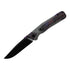 Kizer Sable Chief K390 Polished DLC Ultra Titanium & FatCarbon Purple Haze