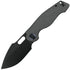 Kunwu Gringo – 3.66" S390 DLC Blade, Honeydew-Textured Titanium Handle, Frame Lock Folding Knife