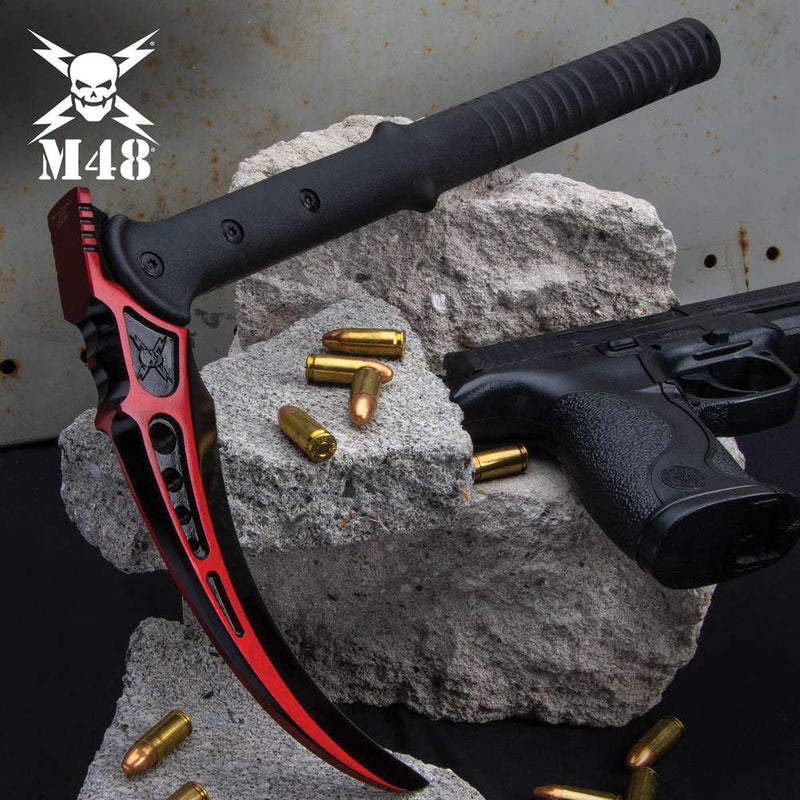 【kama 】 blade-city-m48-red-tactical-