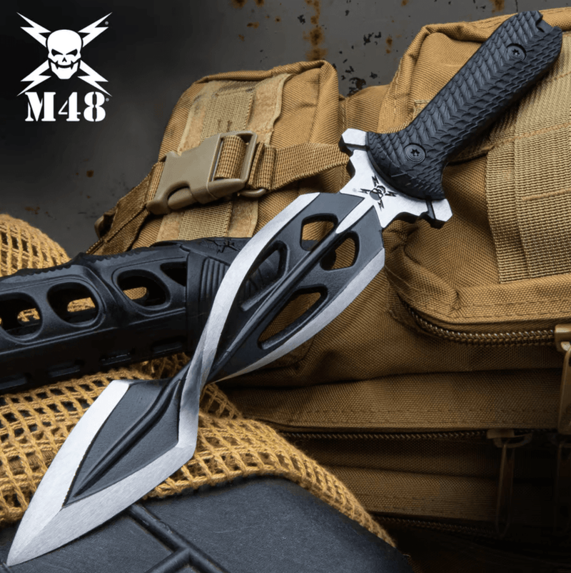 M48 Tsunami Dagger With Vortec Sheath | Blade City M48 Tsunami Dagger With Vortec Sheath | Blade City