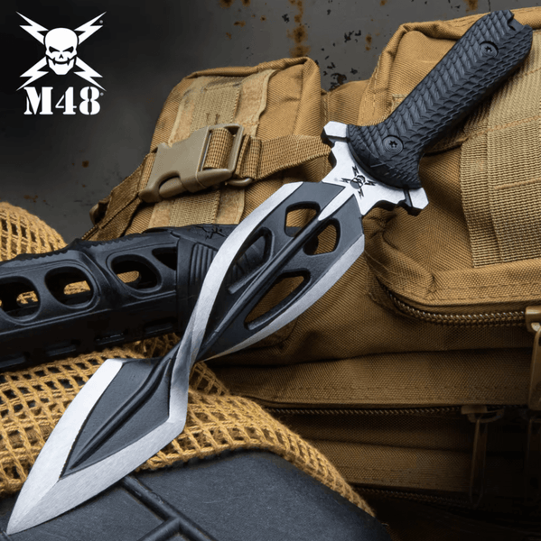 M48 Tsunami Dagger With Vortec Sheath | Blade City M48 Tsunami Dagger With Vortec Sheath | Blade City