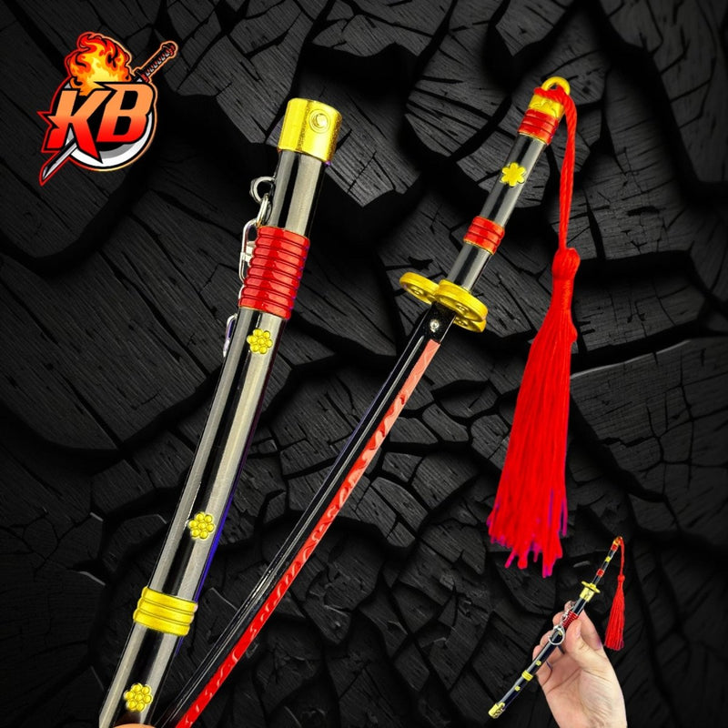 Micro Enma Katana (Black) + Stand | Blade City
