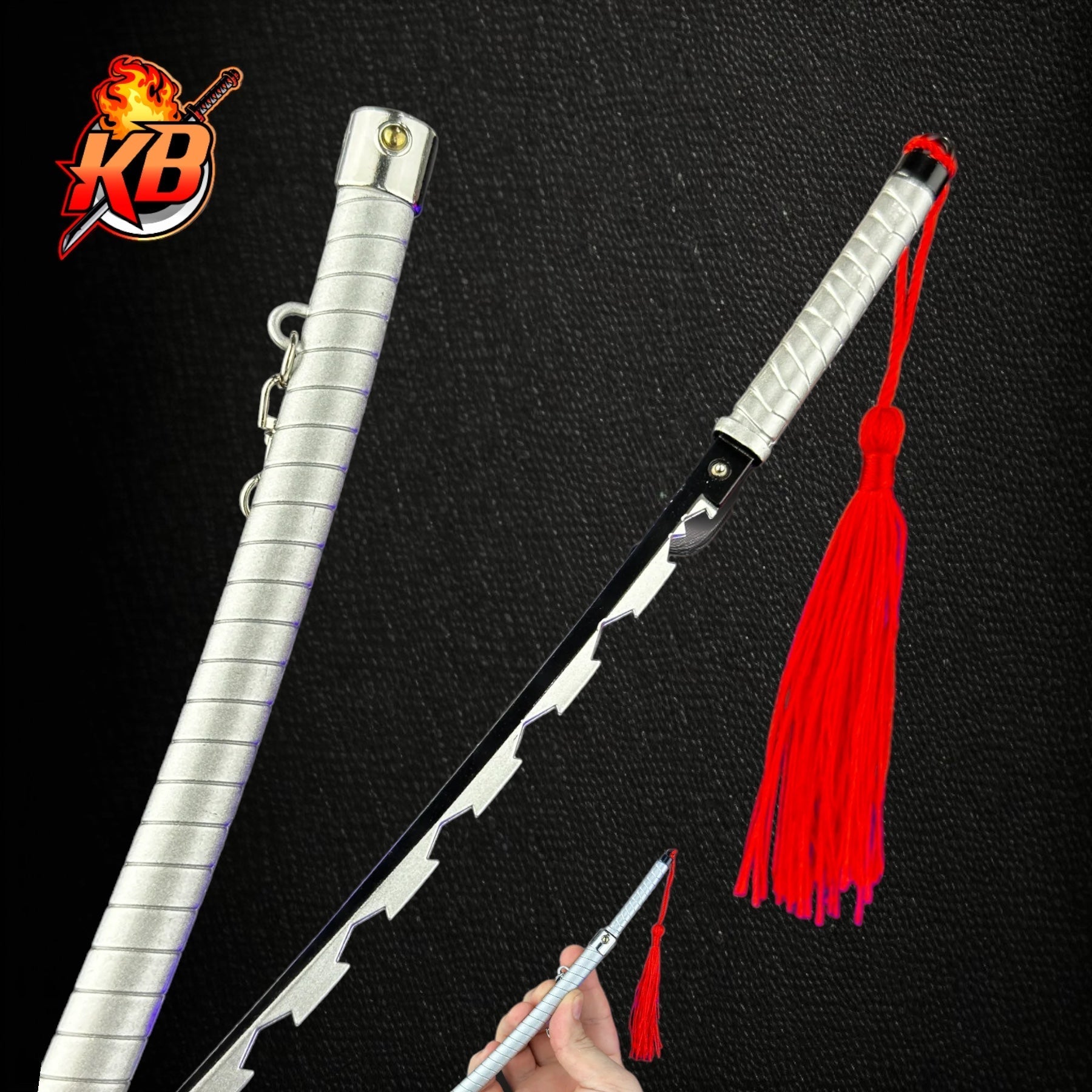 Micro Inosuke Nichirin Katana + Stand | Blade City