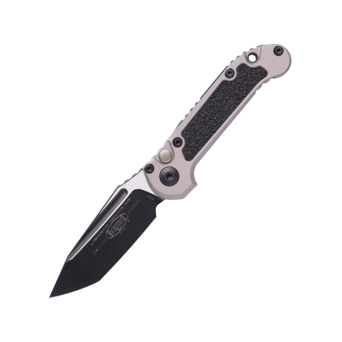 Microtech LUDT Gen III Automatic Knife | M390MK Tanto Blade 