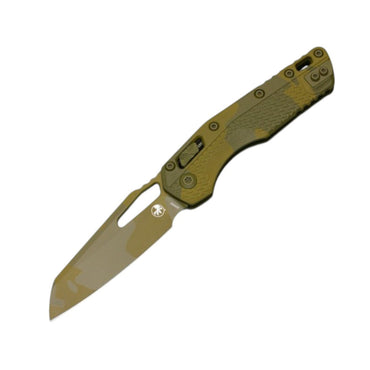Microtech MSI Bazooka Green Camo Ram‑Lok 210T-1PMBOC-X9Z10 – 3.88