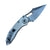 Microtech Stitch S/E Automatic Knife – DLC Blade, Natural Clear Handle (Signature Series)