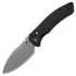 Miguron Knives Norsa 299 – 3.0″ D2 Blade, Black PVD Aluminum Handle, Cross-bar Lock Folding Knife - MGR820ABK