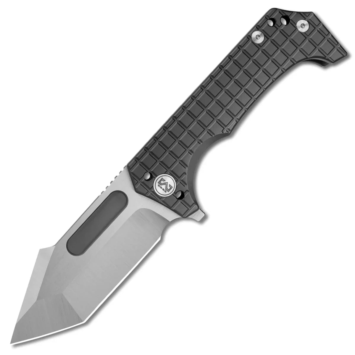 Miguron Omega – Elmax Blade & Dark Grey PVD Titanium Folding Knife