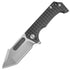 Miguron Omega 407 – Elmax Hand-Ground Blade, Dark Grey PVD Titanium Handle Folding Knife