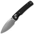 Miguron Vakor Folding Knife – 3.15″ 14C28N Blade, Black G10 Handle