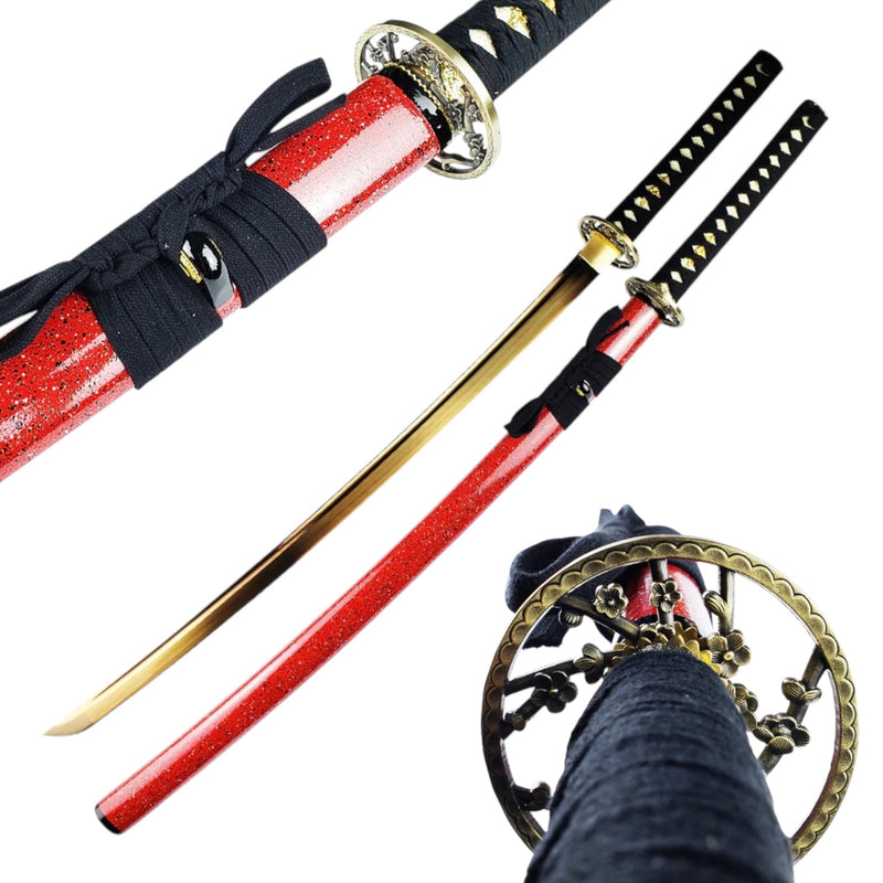 茶 karahana blade-city-musha-sakura-katana