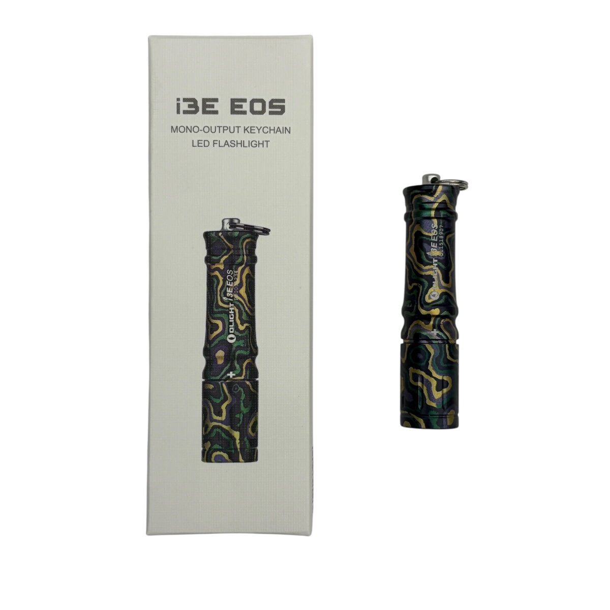 olight flashlight keychain Olight i3E EOS Mardi Gras Confetti | Exclusive 90 Lumen Keychain Light